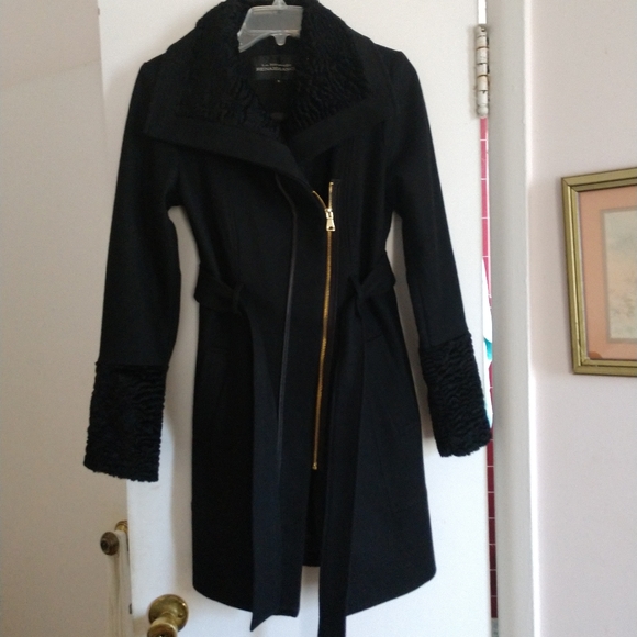 La Nouvelle Renaissance Wool Blend Midweight Jacket   Size Small   Black - Picture 2 of 12